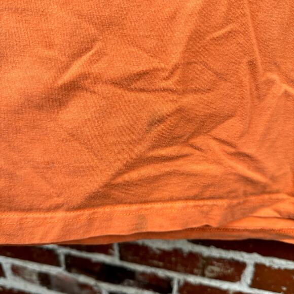 Vintage Paco Shirt Size XL Orange Short Sleeve Spellout Logo Sportswear 90s - Picture 8 of 10